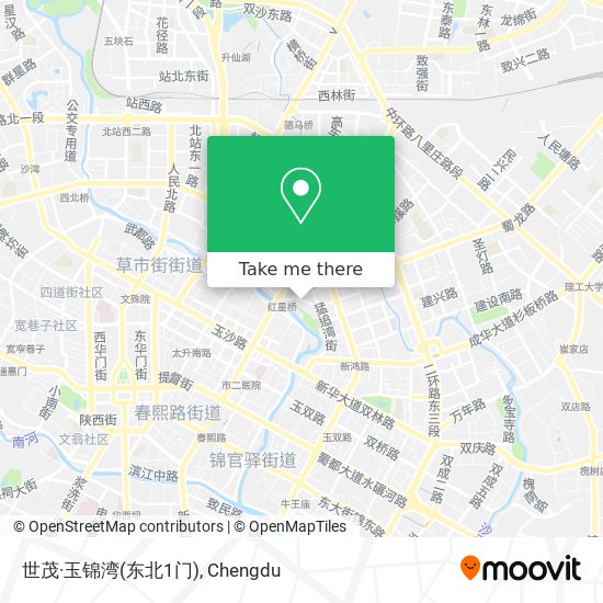 世茂·玉锦湾(东北1门) map