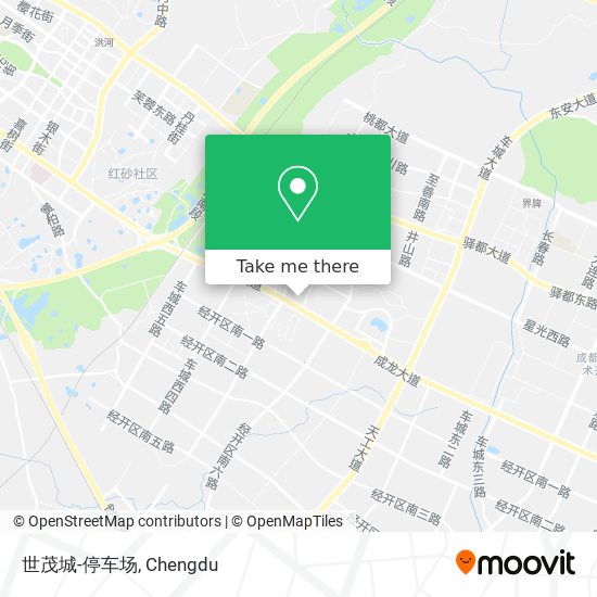 世茂城-停车场 map