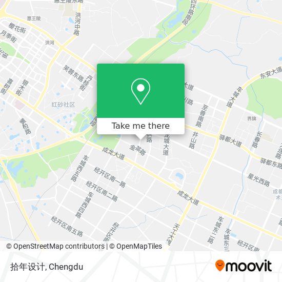 拾年设计 map