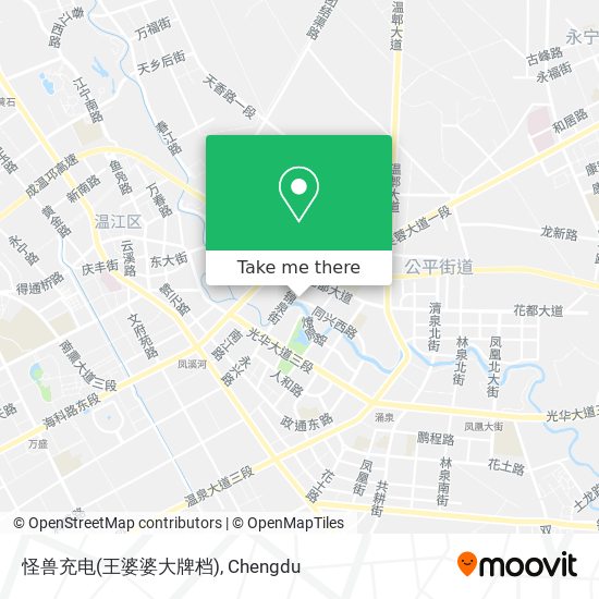 怪兽充电(王婆婆大牌档) map