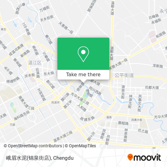 峨眉水泥(锦泉街店) map