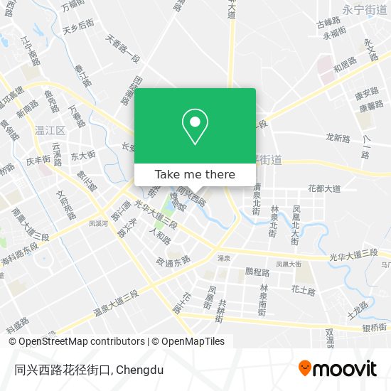 同兴西路花径街口 map