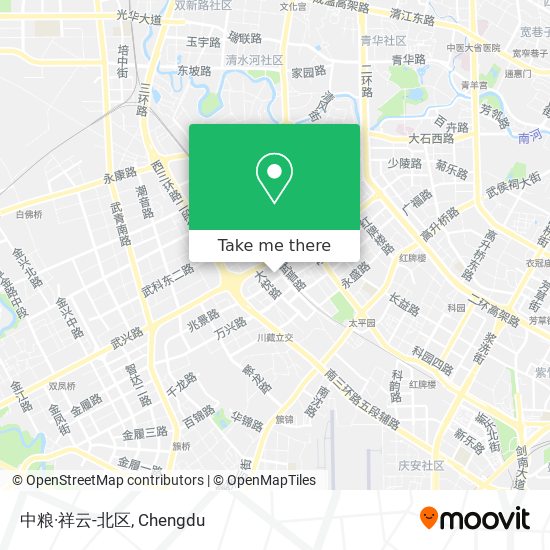 中粮·祥云-北区 map
