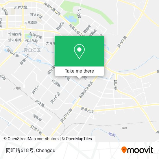 同旺路618号 map