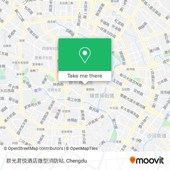 群光君悦酒店微型消防站 map