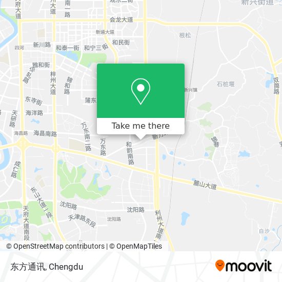 东方通讯 map