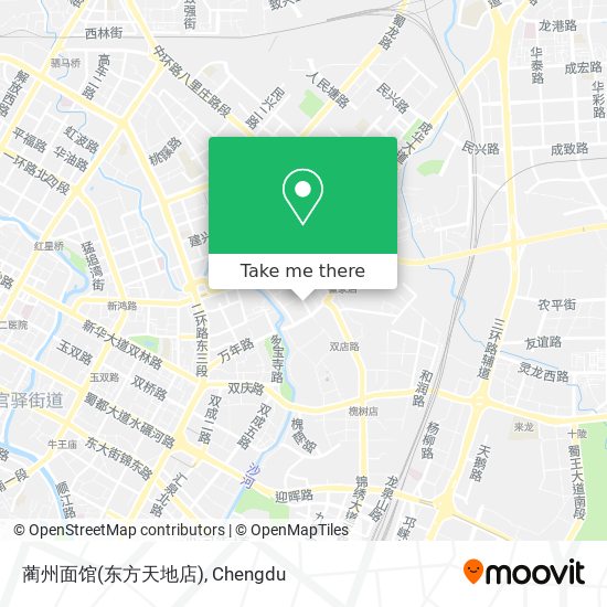 蔺州面馆(东方天地店) map