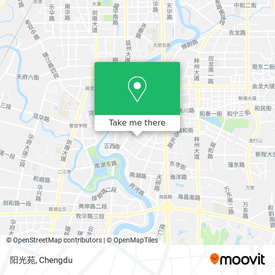 阳光苑 map