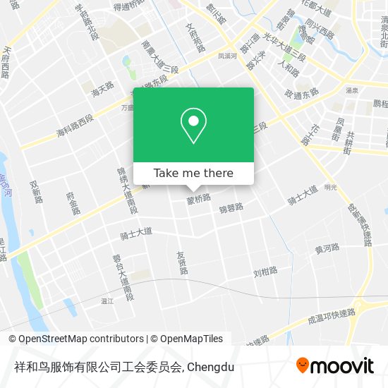 祥和鸟服饰有限公司工会委员会 map