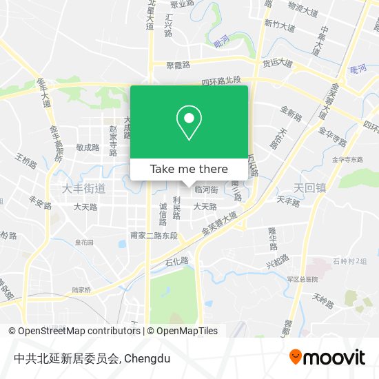 中共北延新居委员会 map