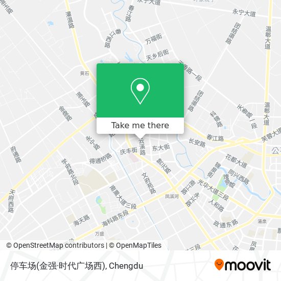 停车场(金强·时代广场西) map
