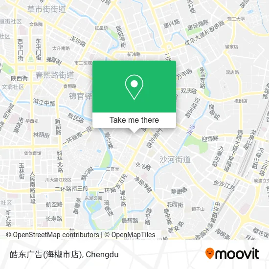 皓东广告(海椒市店) map