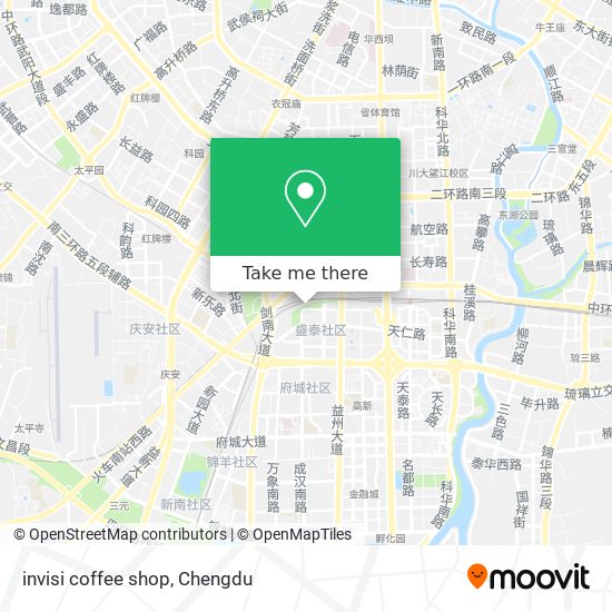 invisi coffee shop map