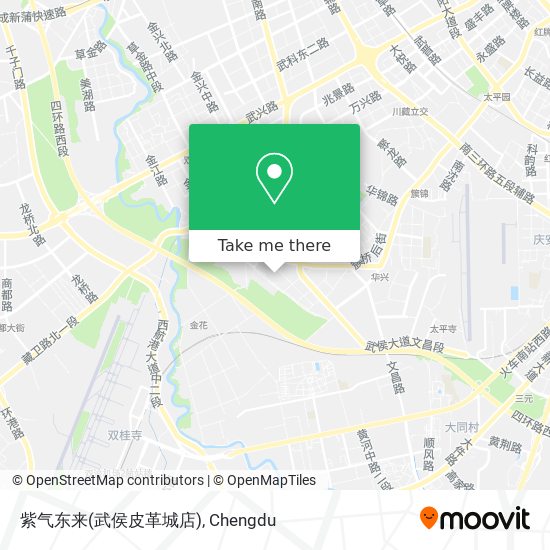 紫气东来(武侯皮革城店) map