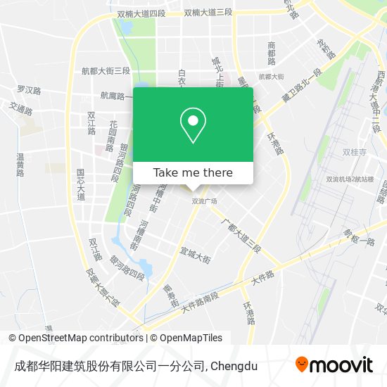 成都华阳建筑股份有限公司一分公司 map