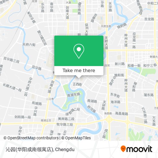 沁园(华阳成南领寓店) map