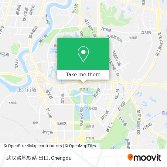 武汉路地铁站-出口 map