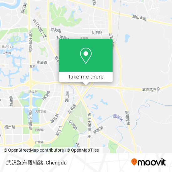 武汉路东段辅路 map