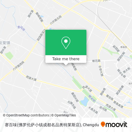 赛百味(佛罗伦萨小镇成都名品奥特莱斯店) map
