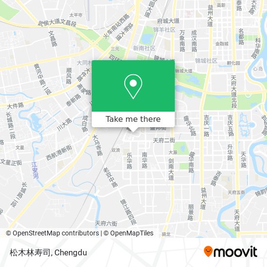 松木林寿司 map