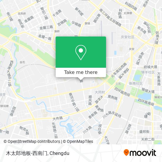 木太郎地板-西南门 map