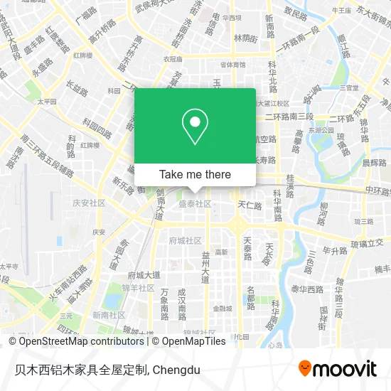 贝木西铝木家具全屋定制 map