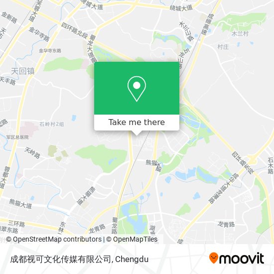成都视可文化传媒有限公司 map