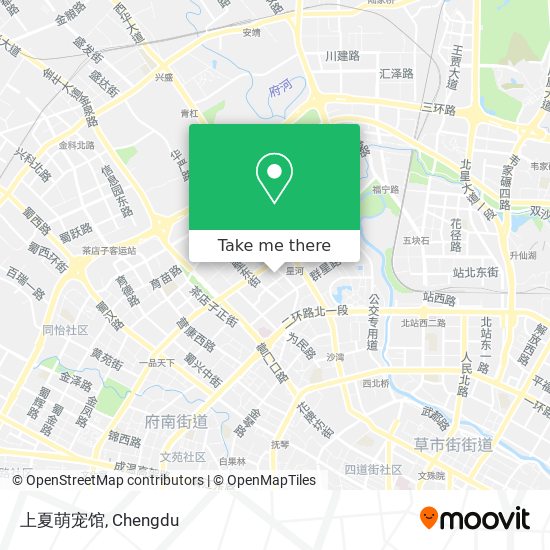 上夏萌宠馆 map