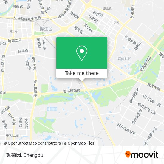 观菊园 map