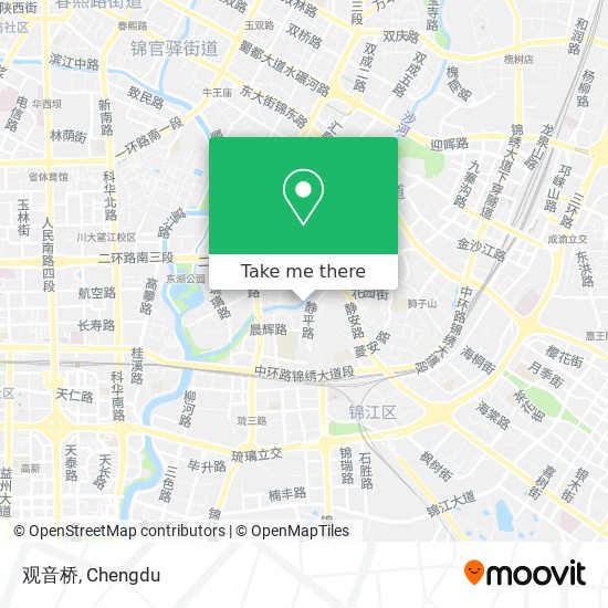 观音桥 map
