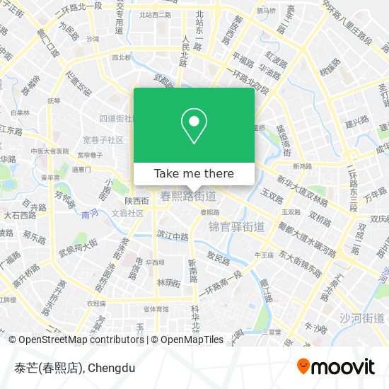 泰芒(春熙店) map