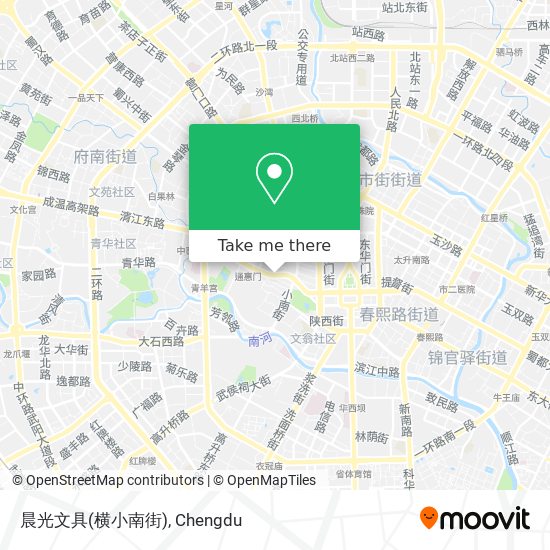 晨光文具(横小南街) map