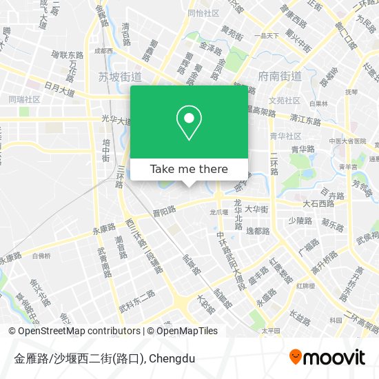 金雁路/沙堰西二街(路口) map