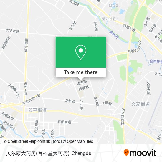 贝尔康大药房(百福堂大药房) map