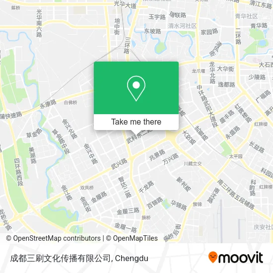 成都三刷文化传播有限公司 map