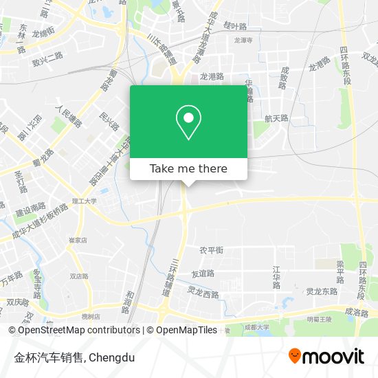 金杯汽车销售 map