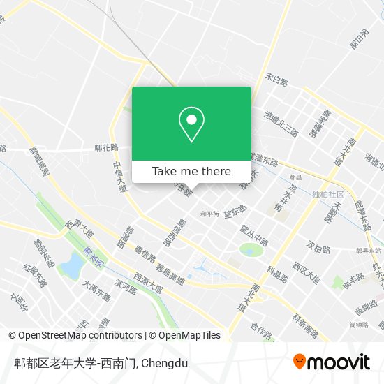 郫都区老年大学-西南门 map