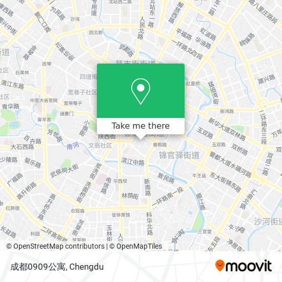 成都0909公寓 map