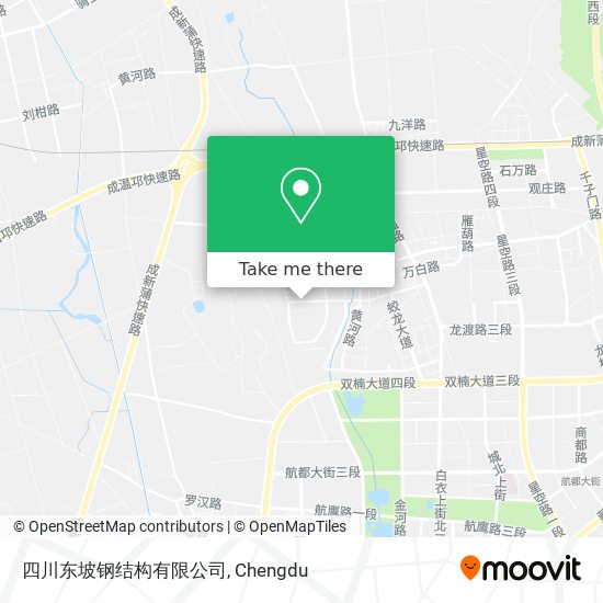 四川东坡钢结构有限公司 map