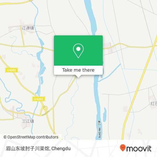 眉山东坡肘子川菜馆 map