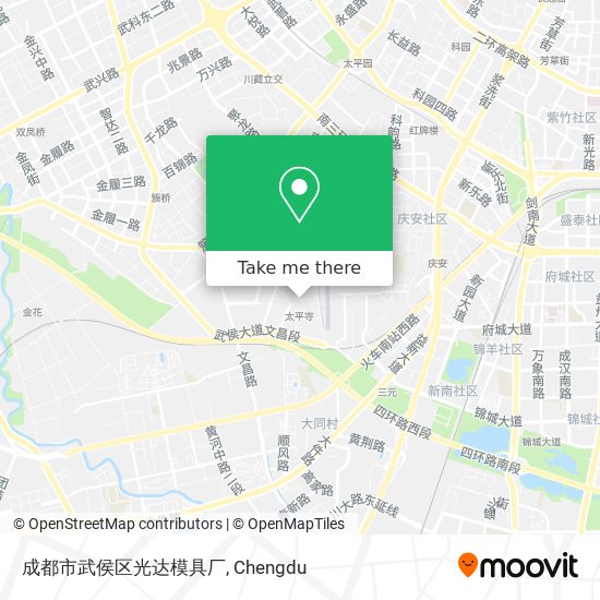 成都市武侯区光达模具厂 map