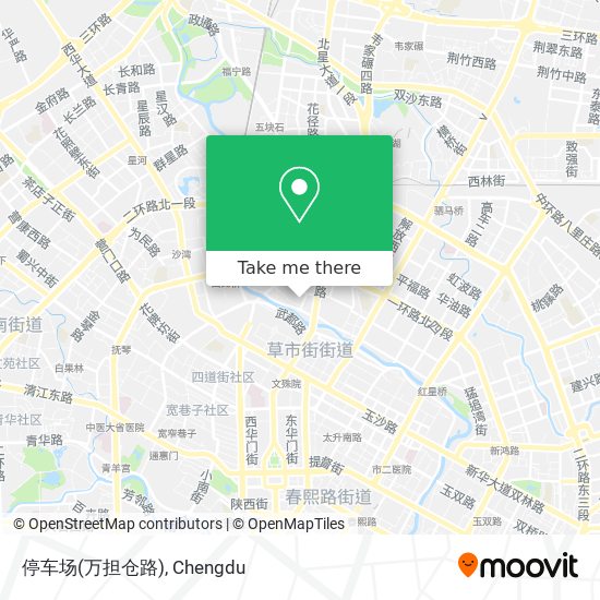 停车场(万担仓路) map