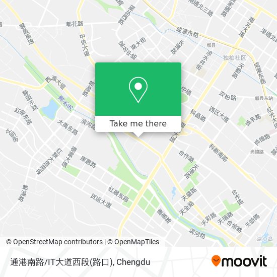 通港南路/IT大道西段(路口) map