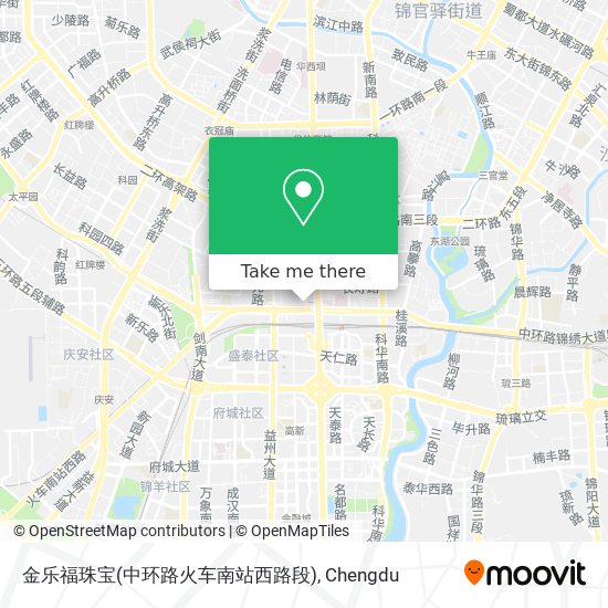 金乐福珠宝(中环路火车南站西路段) map