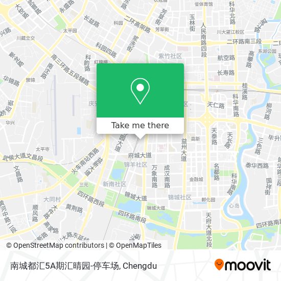 南城都汇5A期汇晴园-停车场 map
