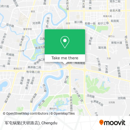 军屯锅魁(天研路店) map