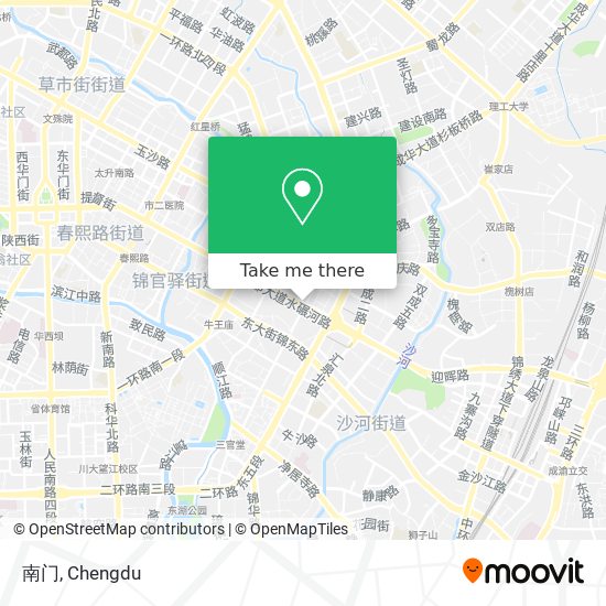 南门 map