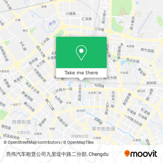 亮伟汽车租赁公司九里堤中路二分部 map