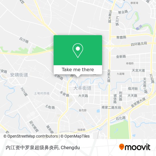 内江资中罗泉超级鼻炎药 map