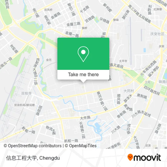 信息工程大学 map